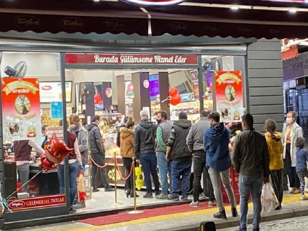 Bu da kuruyemiş kuyruğu