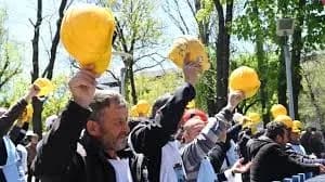 Ankara’da Madenci Eylemine Sert Müdahale