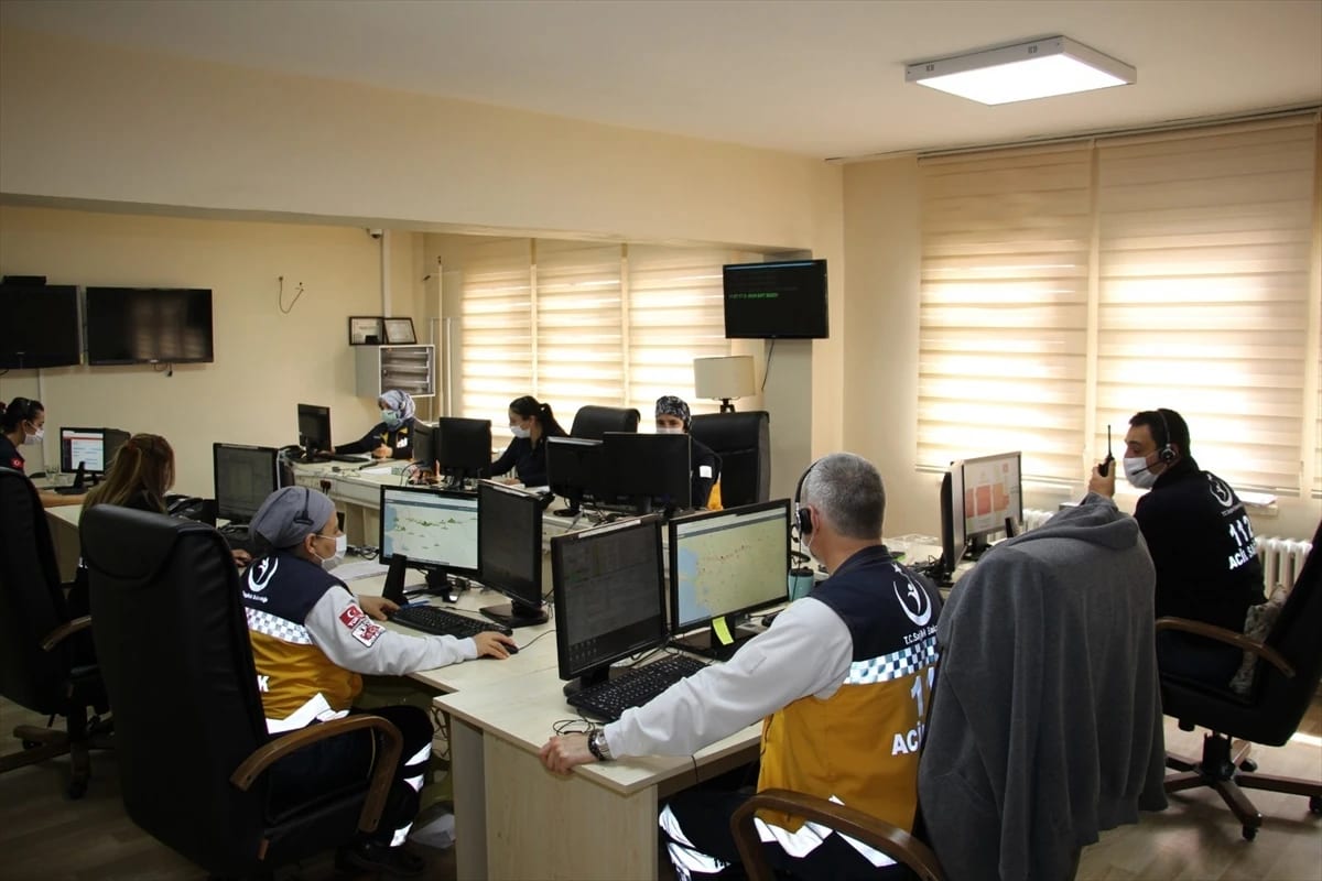 Aydın’da takip sistemi ile ambulans, vakalara daha hızlı müdahale ediyor