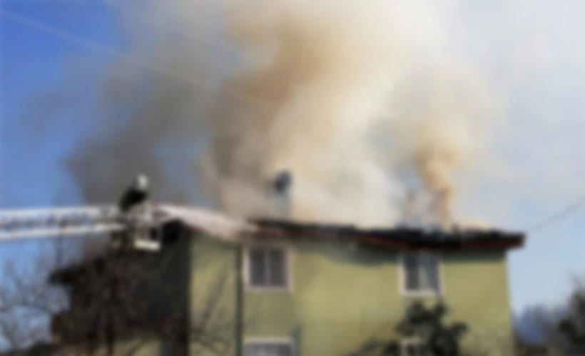Muğla’da ev yangını