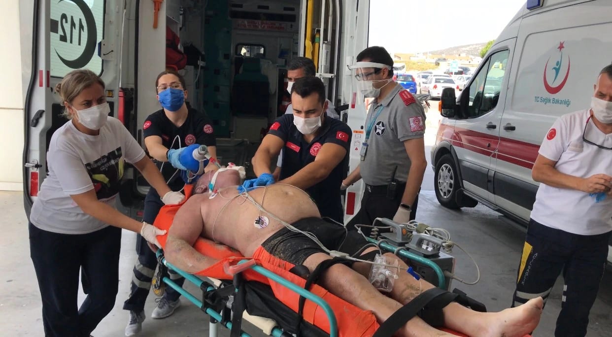 Kuşadası’nda boğulma tehlikesi geçiren Alman turist hayatını kaybetti