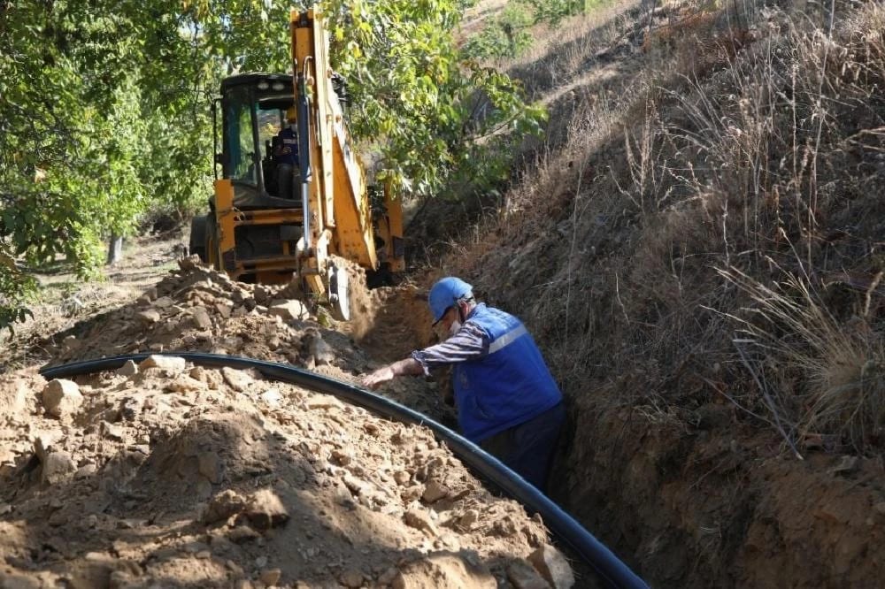 ASKİ, Köşk’teki altyapı yatırımlarına devam ediyor