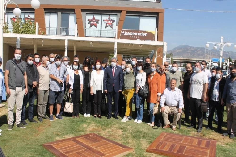 Başkan Alıcık, gazetecilerle kahvaltıda buluştu