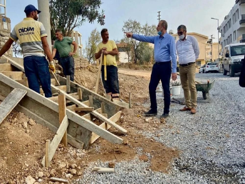 Başkan Atabay, çalışmaları yerinde denetledi