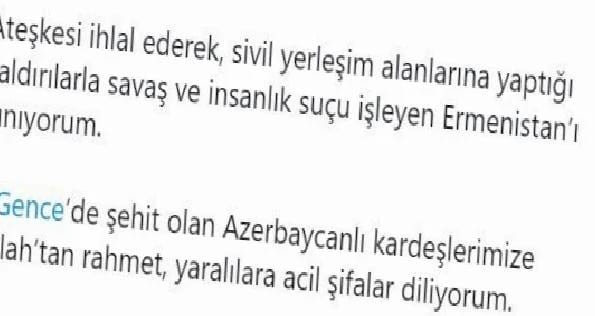 Başkan Çerçioğlu, Ermenistan’ı kınadı