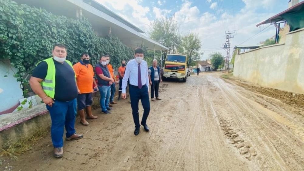 Nazilli Belediyesi selin yaralarını sarıyor