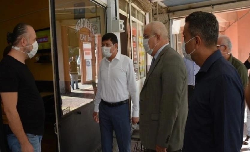 Nazilli’de Korona virüs denetimi gerçekleştirildi