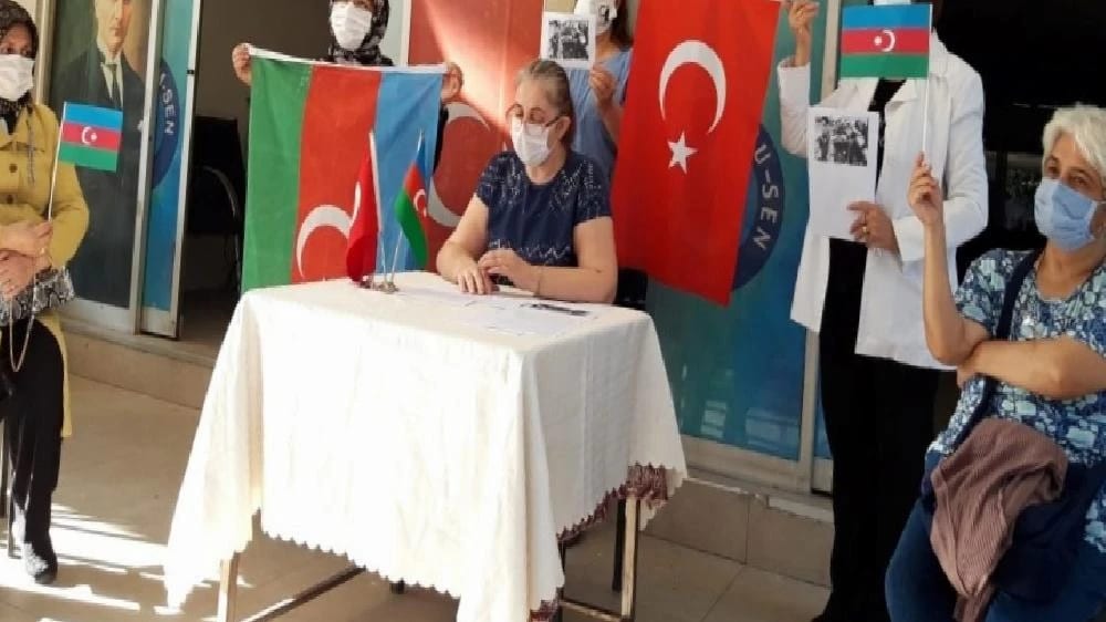 Nazilli’nin ilk kadın derneğinden Azerbaycan’a destek
