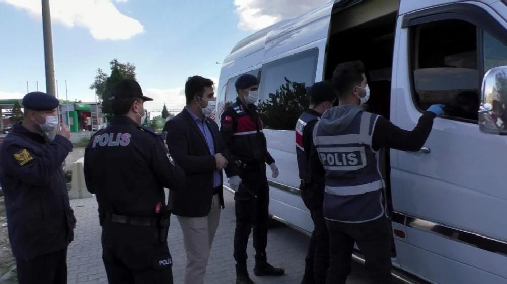 Buharkent’te Kovid-19 ve asayiş denetimi yapıldı