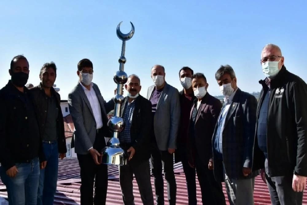 Eğrek Cemevi çalışmalarında sona gelindi
