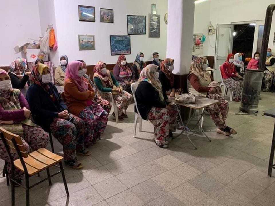 Selatin’de üretici kadınlara DİTAP anlatıldı