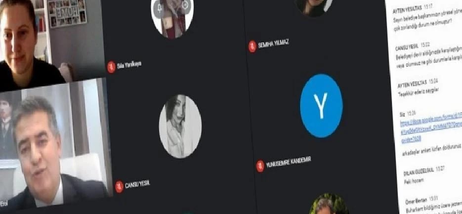 ADÜ 1. Online Sektör Temsilcisi-Öğrenci Buluşmaları gerçekleşti