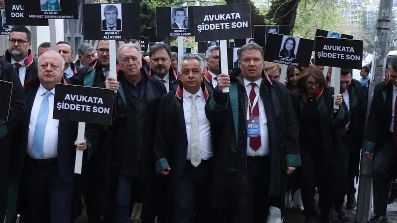 Avukat güvenliği için yürüdüler: Aydın Barosu Ankara’da