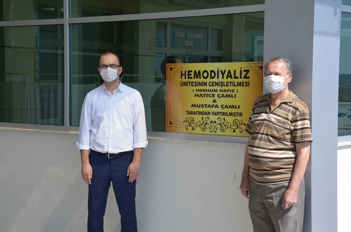 Manisalı hayırsever bu kez diyaliz hastalarına umut oldu