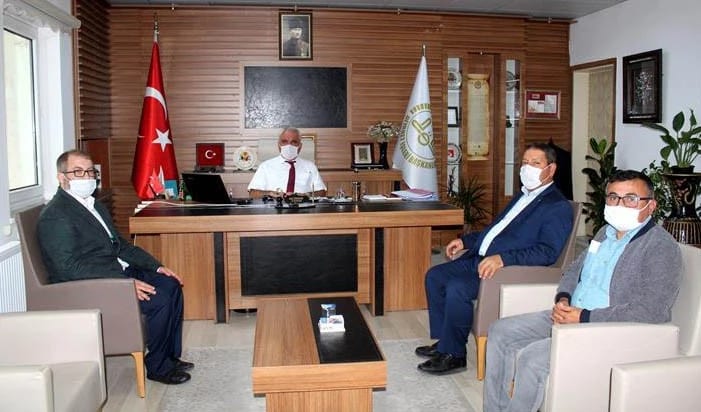 AK Parti İlçe Başkanı Nalbant’tan İl Müftüsü Erhun’a ziyaret
