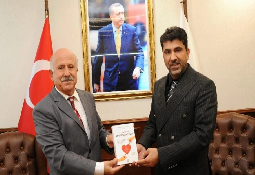 Emekli Başsavcı Necdet Bayraktaroğlu Rektör Aldemir’i ziyaret etti
