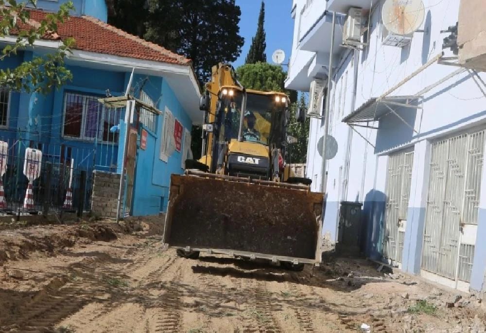 Efeler Belediyesi Hasanefendi Mahallesi’nde yol çalışmalarına başladı