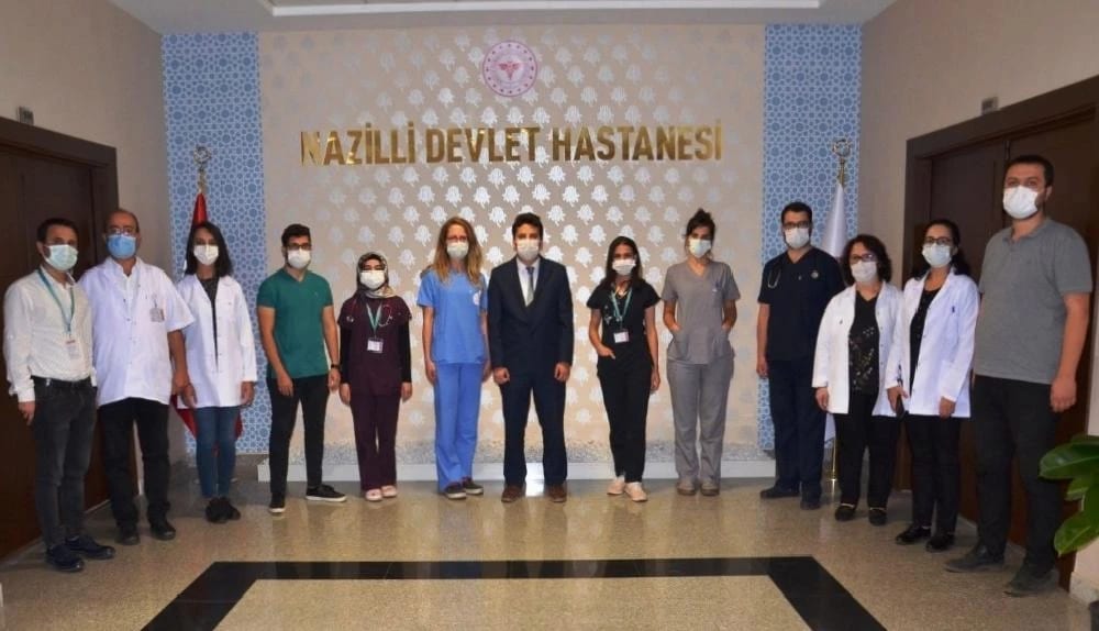 Nazilli’ye atanan 11 doktor göreve başladı