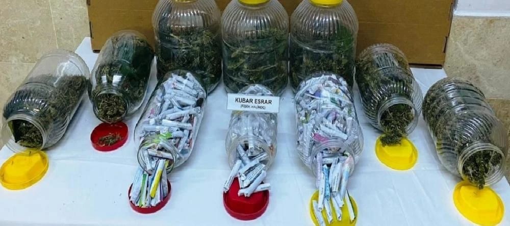 Nazilli’de 2 bin 385 gram uyuşturucu ele geçirildi