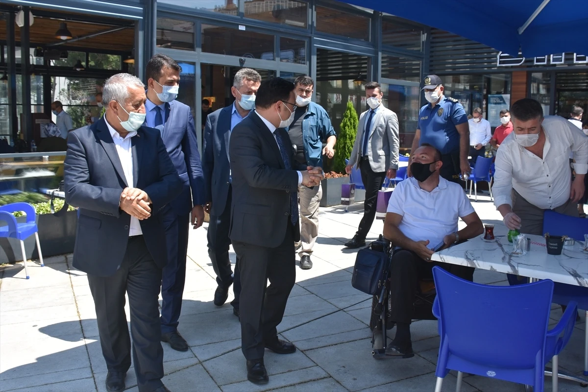 Konya ve Afyonkarahisar’da Kovid-19 tedbirleri denetimi