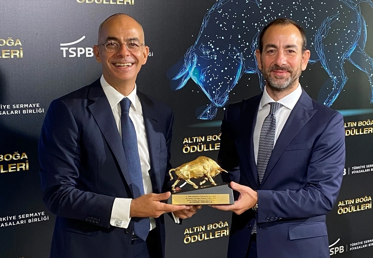 Ak Portföy’e “En Yaratıcı Sermaye Piyasası Projesi 2019” ödülü