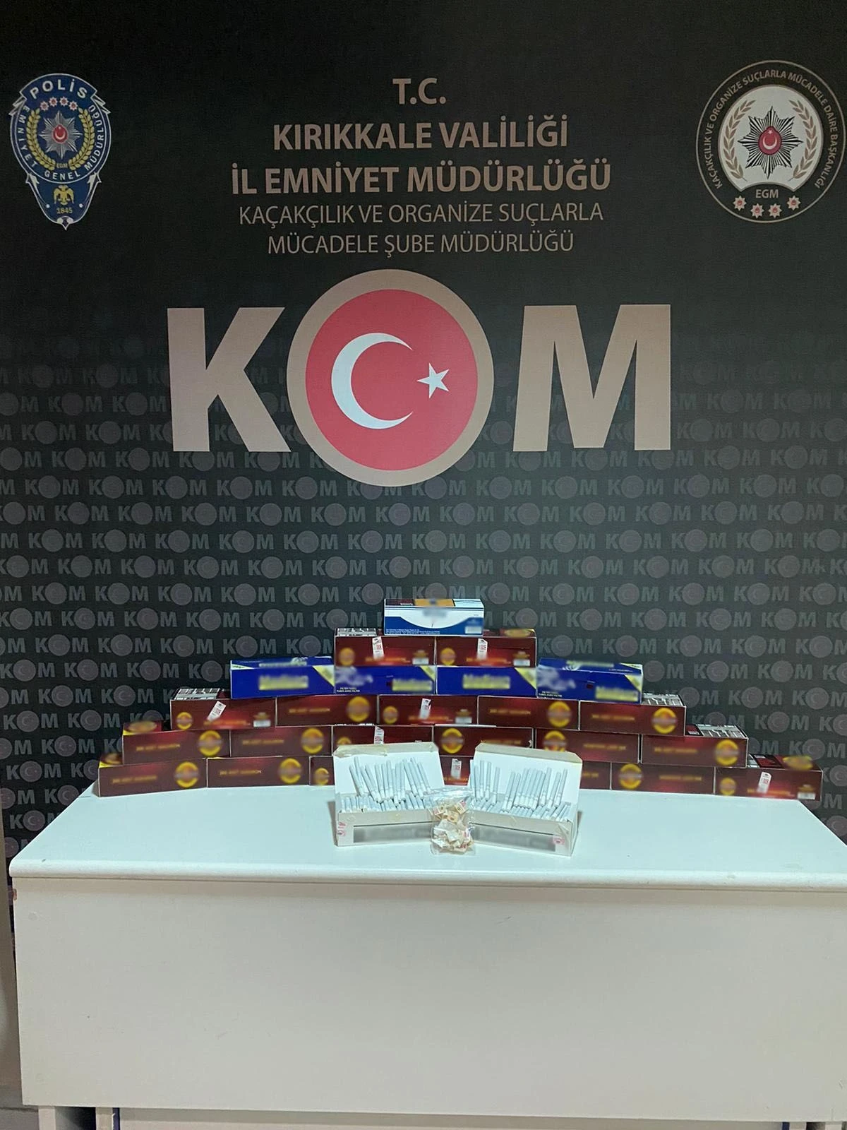 Kırıkkale’de iki farklı kaçakçılık operasyonu