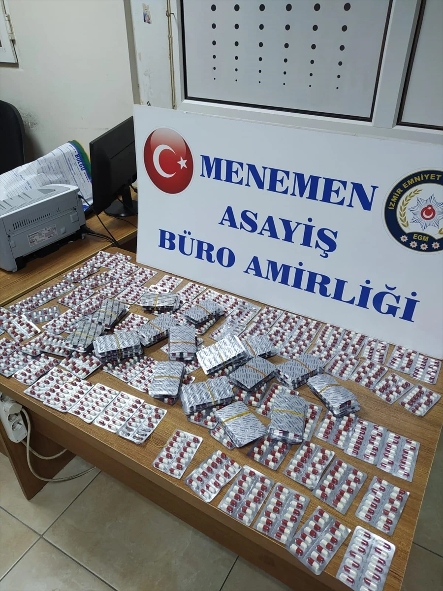 İzmir’deki uyuşturucu hap operasyonunda 2 kişi tutuklandı