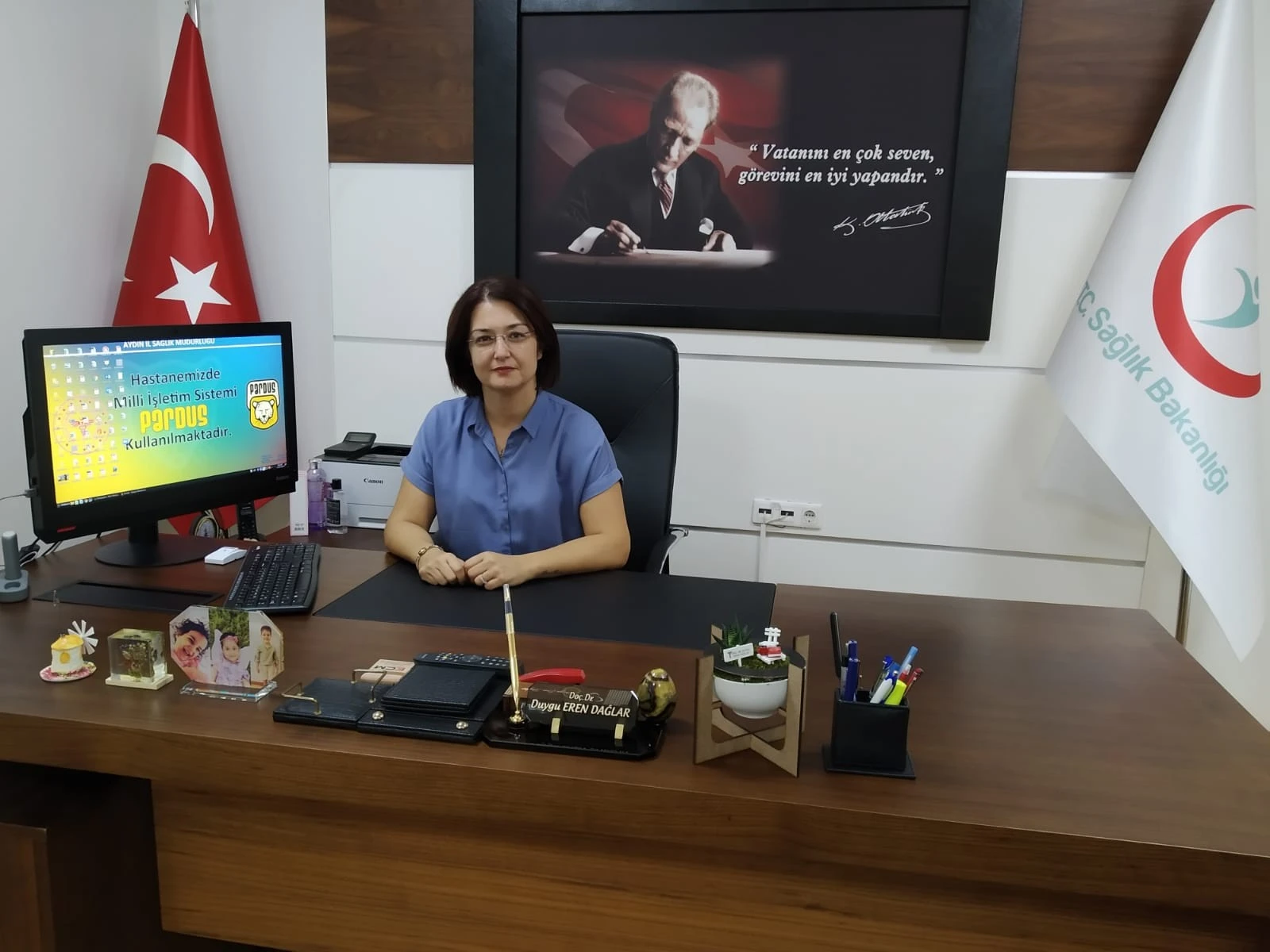 Aydın Kadın Doğum ve Çocuk Hastalıkları Hastanesi‘nden ‘PARDUS Milli Teknoloji’ hamlesi