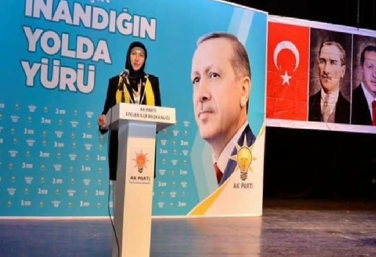 AK Parti Efeler İlçe Kadın Kolları Başkanı Ege, güven tazeledi