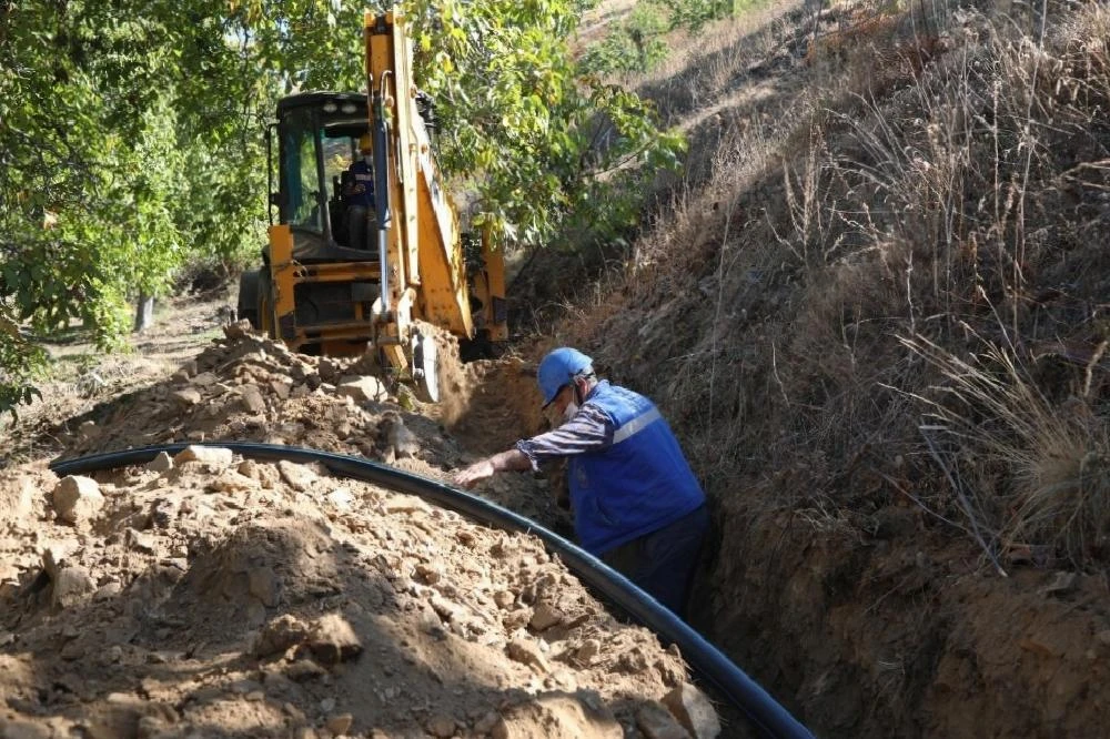 ASKİ, Köşk’teki altyapı yatırımlarına devam ediyor
