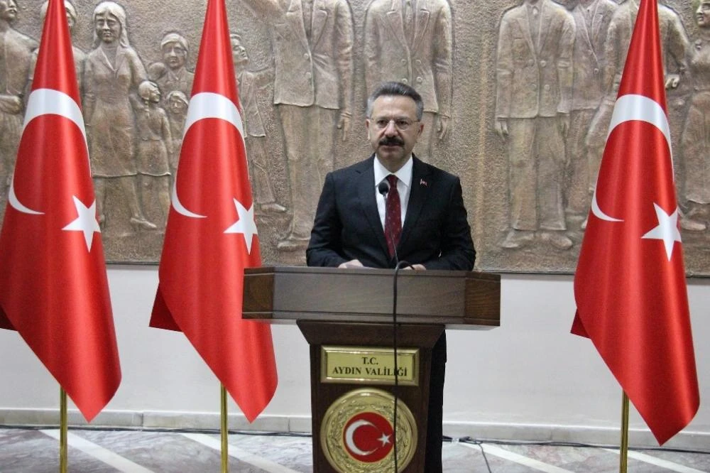 Aydın’da 29 Ekim Cumhuriyet Bayramı kutlandı