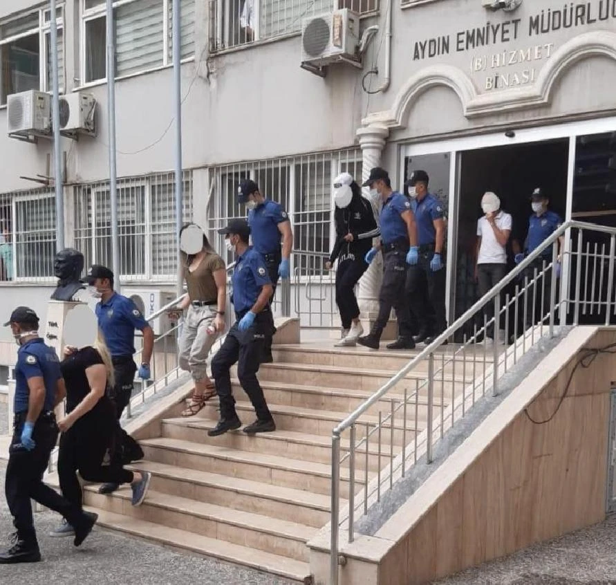 Aydın’da fuhuş operasyonu