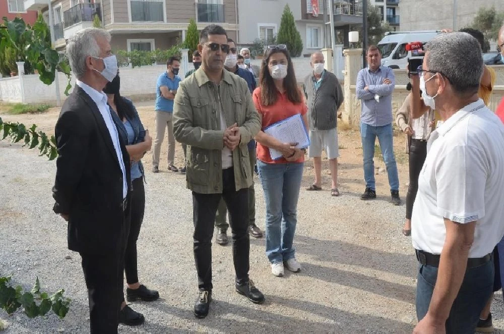 Başkan Günel, mobil makam aracı ile Davutlar’ı ziyaret etti