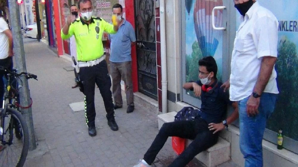 “Bir şeyim yok” dedi, dakikalar sonra yere yığıldı