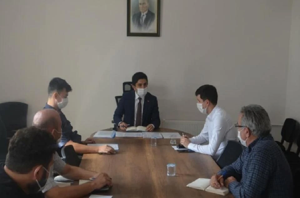 Bozdoğan’da Korona virüs denetimi ve değerlendirme toplantısı yapıldı