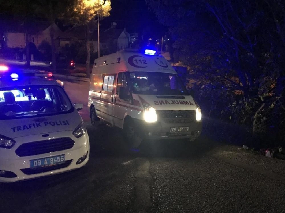 Çalıntı motosikletle polisten kaçtı, kovalamaca bahçede bitti