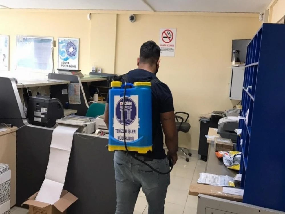 Didim’de dezenfekte çalışmaları sürüyor