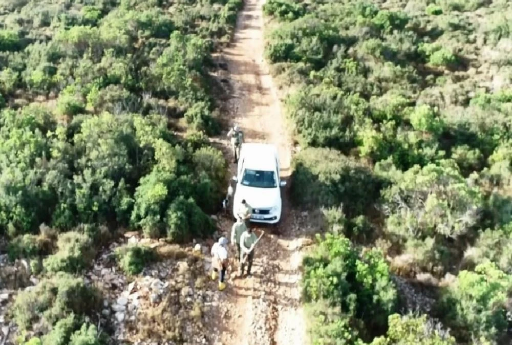Kaçak avlanan 4 kişi drone destekli denetimde yakalandı