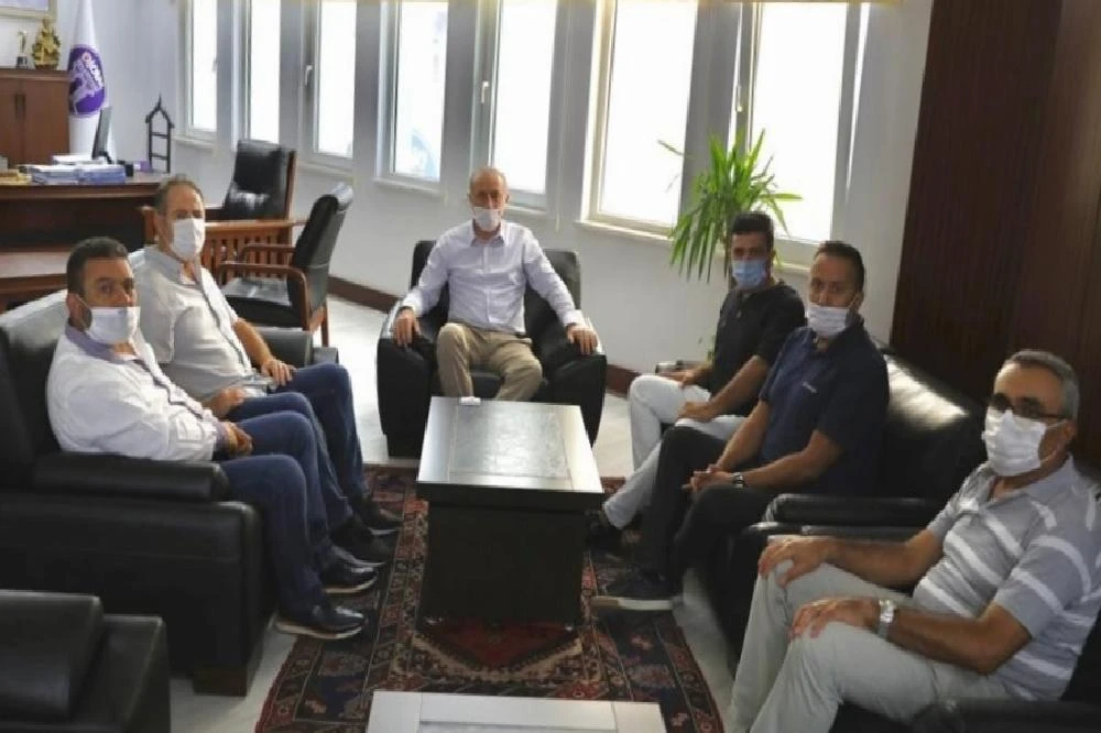 Minibüsçülerden Başkan Atabay’a destek