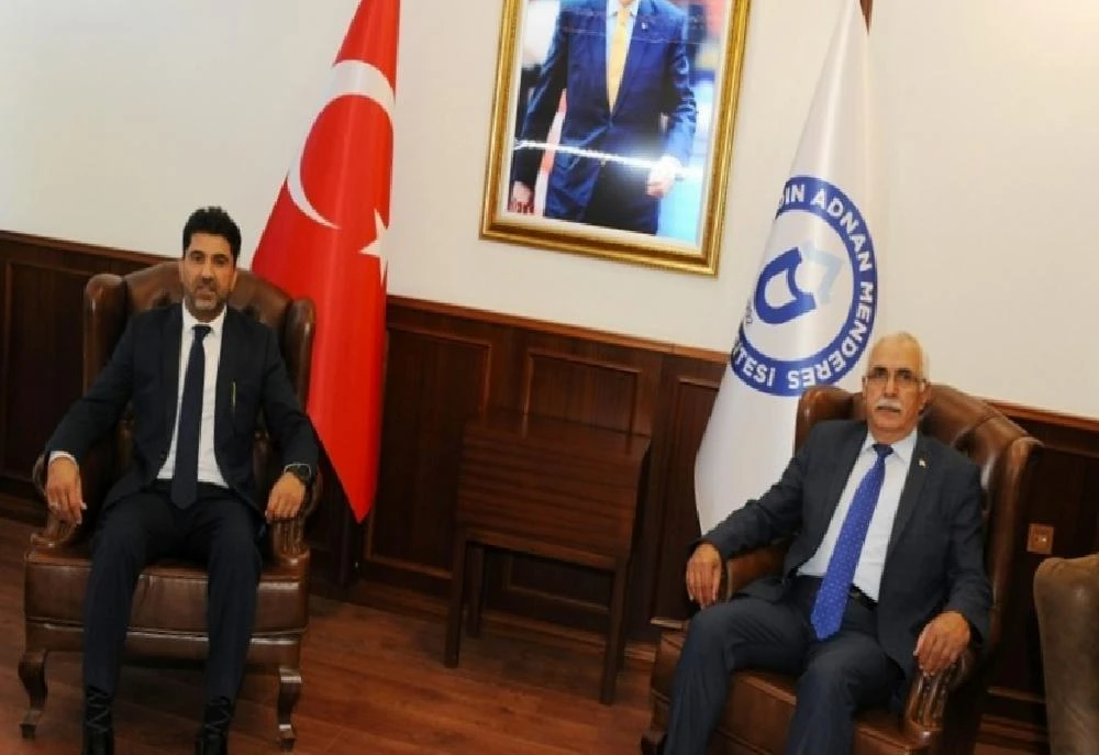 Müşavir Gürbüz, Rektör Aldemir’i ziyaret etti