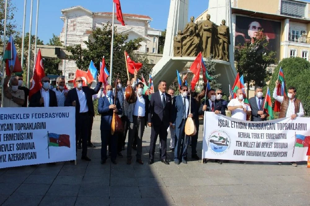 Sivil toplum örgütlerinden Azerbaycan’a destek
