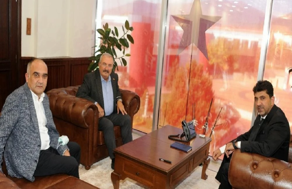 Yargıtay Onursal Başkanı Boyrazoğlu’ndan Rektör Aldemir’e ziyaret