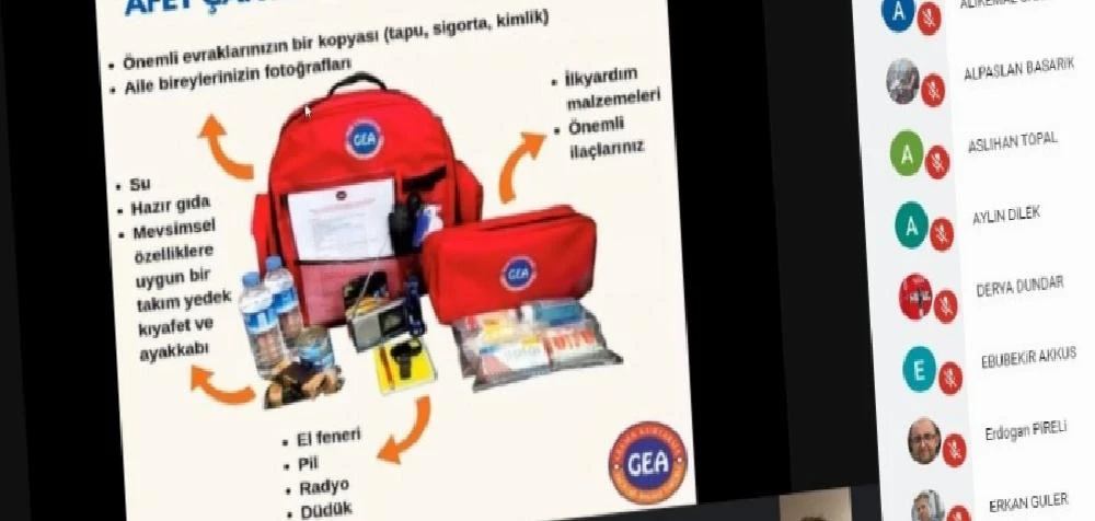 Aydın MYO’da Depreme Hazırlık Eğitimi gerçekleşti
