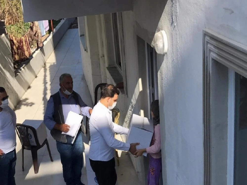 Aydınlı Ülkü Ocakları’ndan Türkmenlere yardım eli