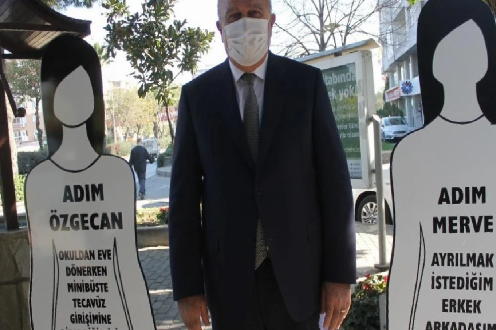 Başkan Atay, kadına karşı şiddete dikkat çekti