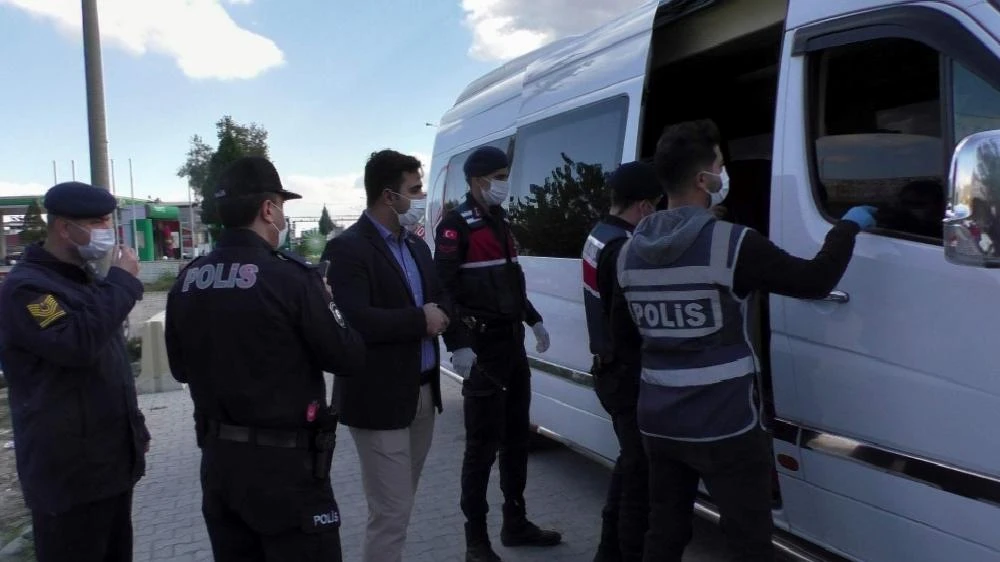 Buharkent’te Kovid-19 ve asayiş denetimi yapıldı