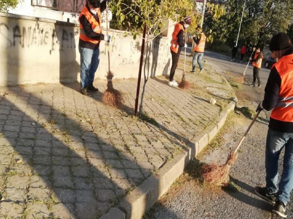 Nazilli’deki Mobil Temizlik Ekibi çalışmalara başladı