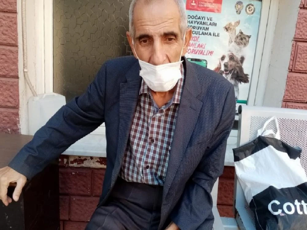 Otobüslere alınmayan Ferit Amca’yı Sağlık Müdürlüğü misafir etti