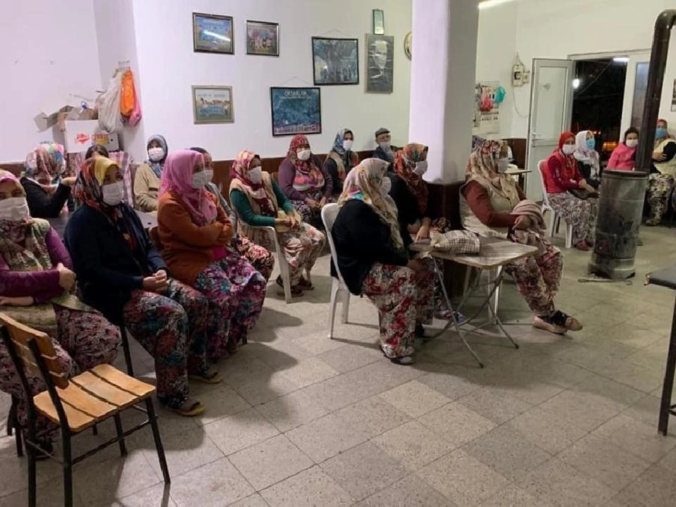 Selatin’de üretici kadınlara DİTAP anlatıldı