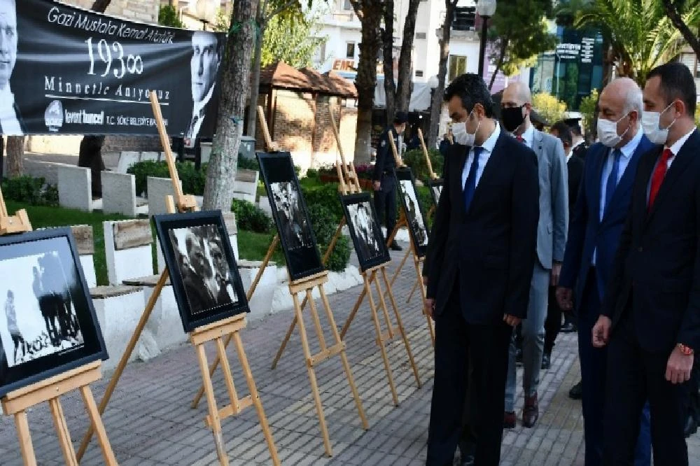 Söke’de Atatürk Fotoğrafları sergisi açıldı